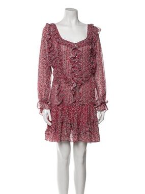 Marissa Webb Floral Print Mini Dress Preowned Never Worn size M